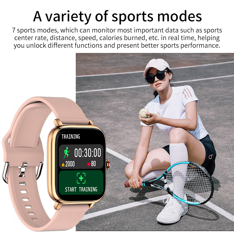 Умные часы LIGE для женщин и м – обзор и цена Smartwatch Custom