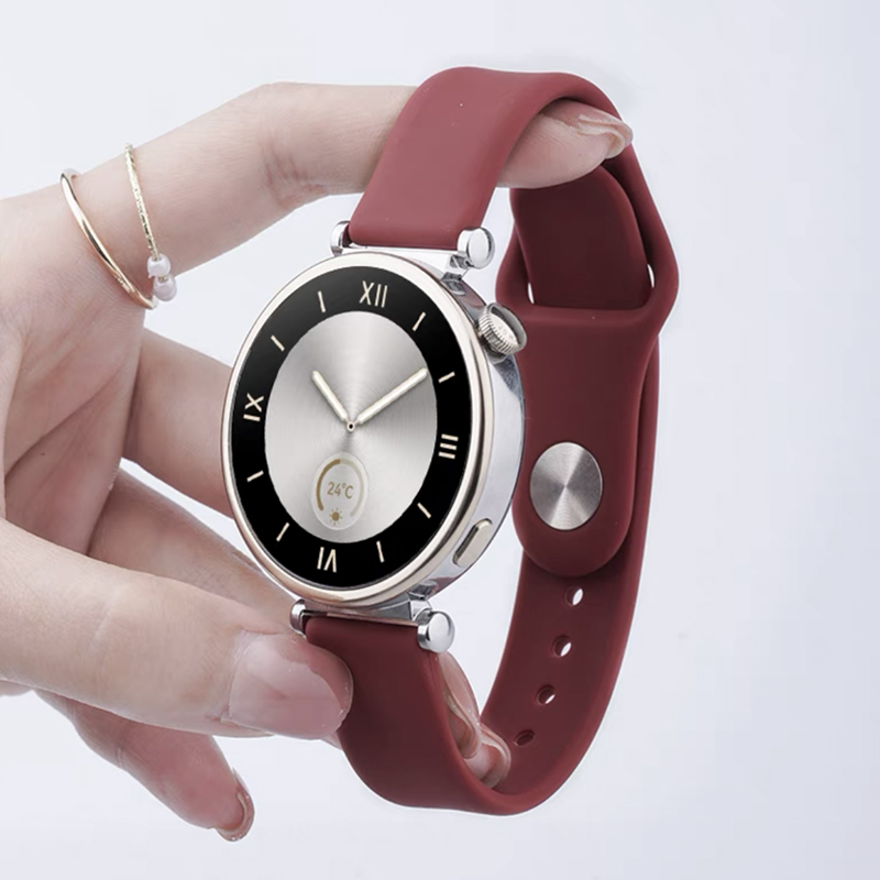 Силиконовый ремешок 18 мм для  – обзор и цена Titan Smartwatch Accessories